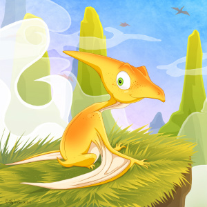 Baby Pterodactyl front cover