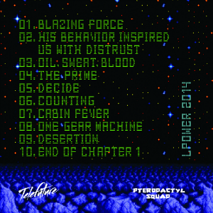 Blazing Force back cover