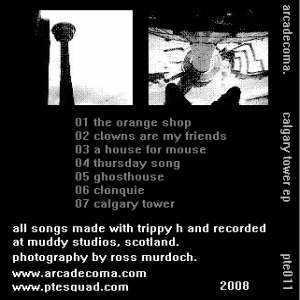 Calgary Tower EP back cover