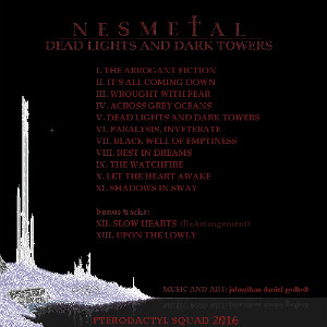 Dead Lights and Dark Towers back cover