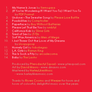 Weezer - The Second 8-bit Album back cover