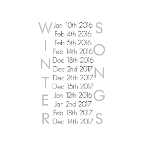 winter songs back cover